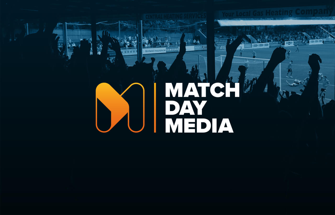 Rapid Fire Match Day Media Branding Logo